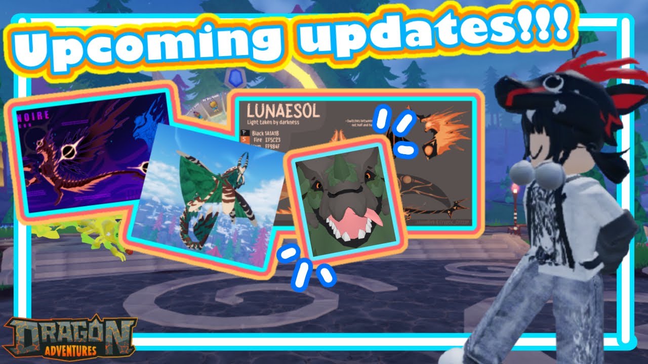 Upcoming updates! 2 NEW SOLSTICE DRAGONS + MORE ( Dragon Adventures Roblox )