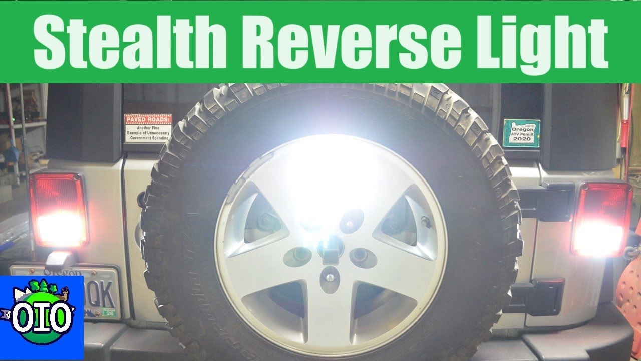 Jeep JK: Cheap and Easy Fix for the Awful Reverse/Backup Lights. No Switches or Relays Needed