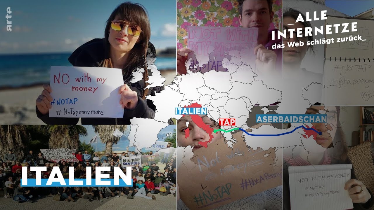 Die Italiener sagen Nein zur Erdgaspipeline TAP &ndash; Alle Internetze &ndash; ARTE