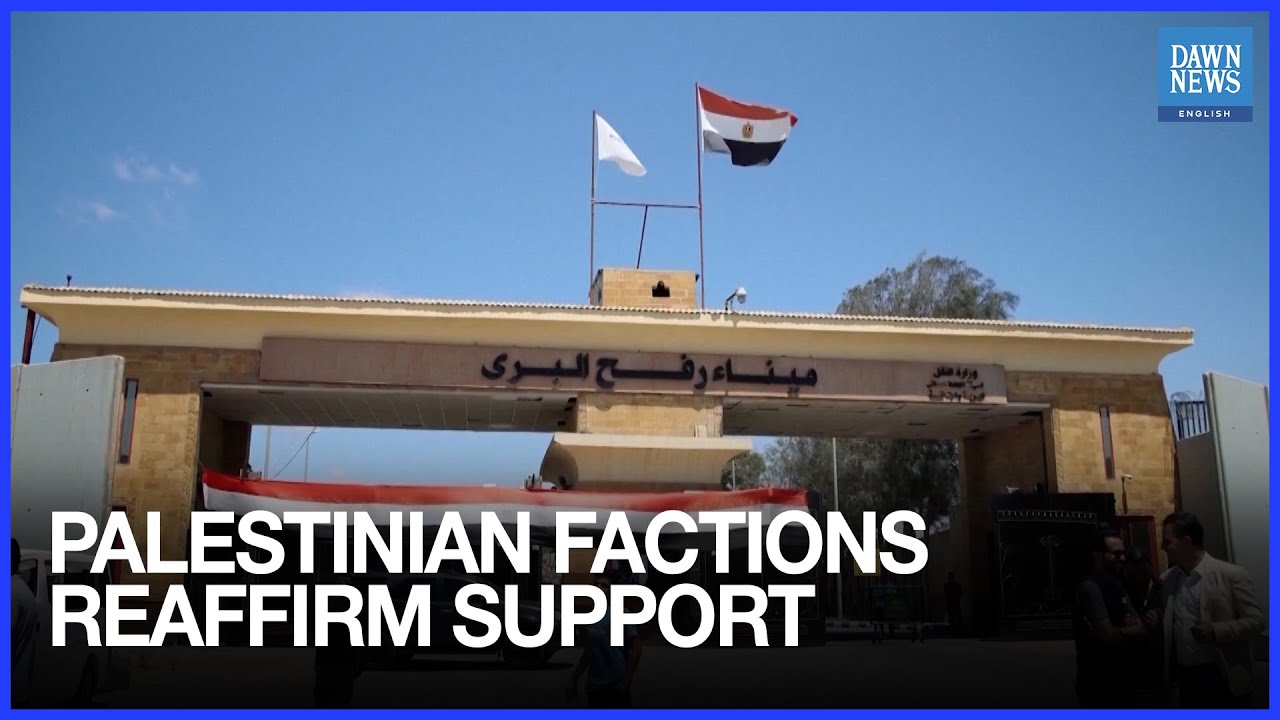 Palestinian Factions Reaffirm Support For Ceasefire, Demand Israeli Withdrawal From Gaza