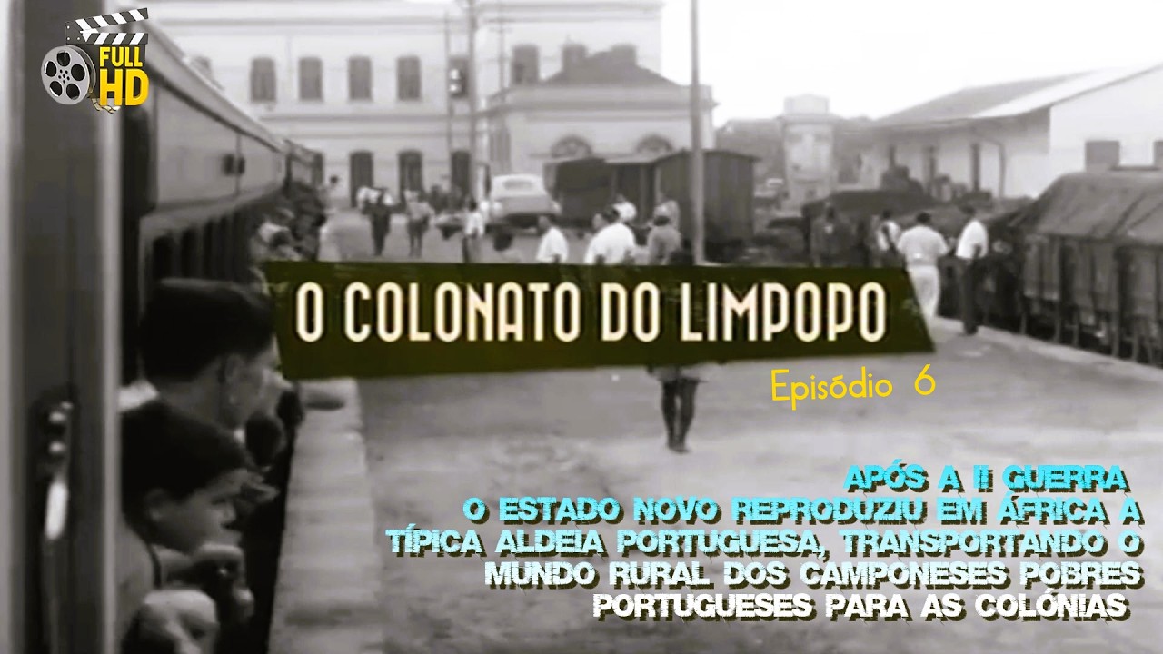 História d’África O Colonato do Limpopo no Estado Novo foi reproduzido a típica aldeia portuguesa HD