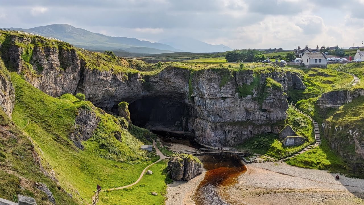 Exploring Smoo Cave | Hidden Gem of the Scottish Highlands