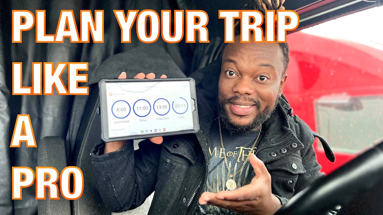 NEW CDL DRIVERS! HOW TO PROPERLY PLAN YOUR TRIP - STEP BY STEP ￼