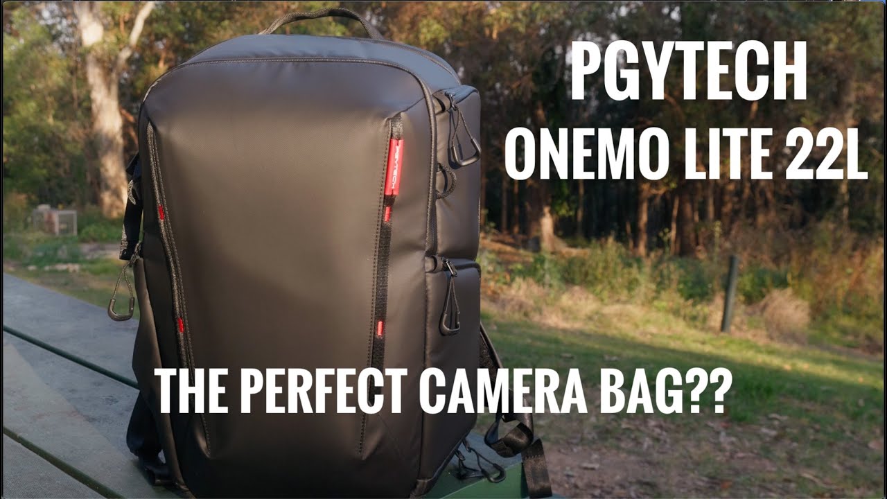 PGYTECH - ONEMO LITE 22L BAG OVERVIEW (NEW CAMERA BAG 