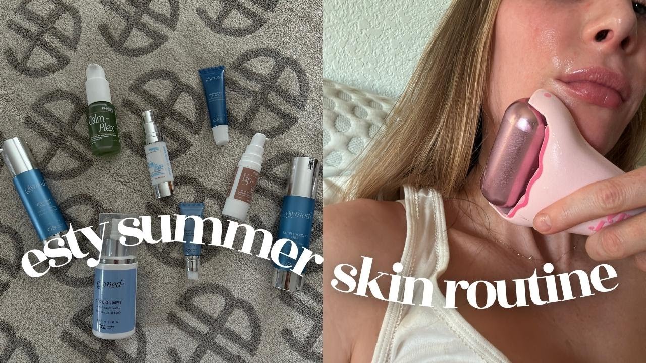acne-safe summer morning routine | Glymed Plus rebrand + my products!