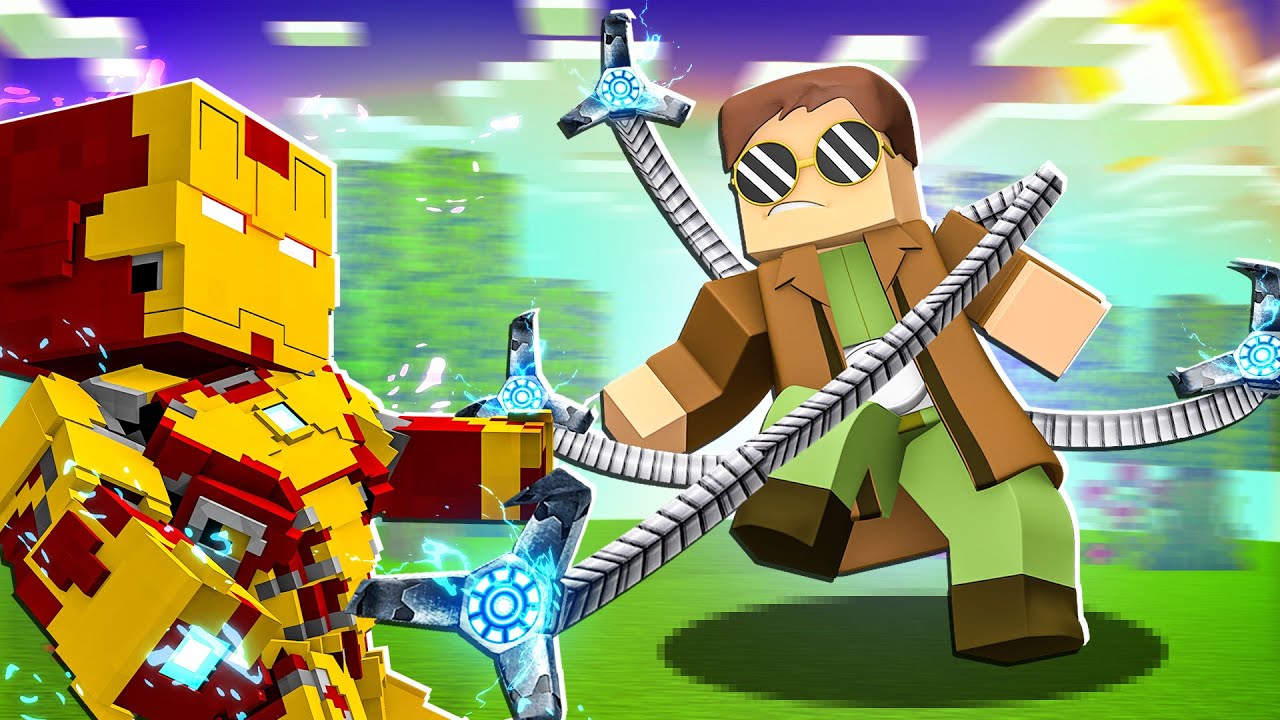 minecraft ama EN GÜÇLÜ Süper KAHRAMAN KAPIŞMASI