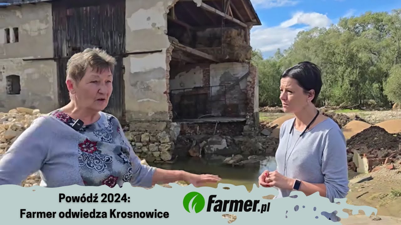 Powódź 2024: Farmer odwiedza rolników - Krosnowice, Danuta Kasperska | Farmer.pl