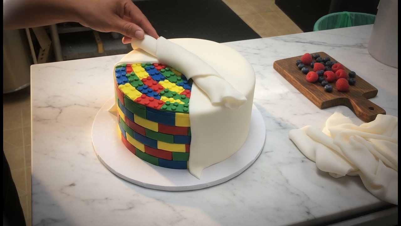 Pastel de Lego. Lego Cake