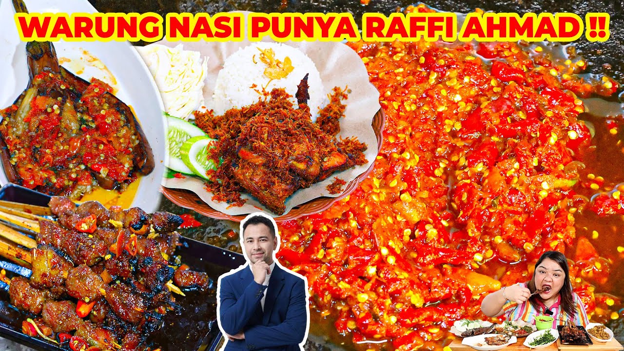 PUNYA RAFFI AHMAD!! WARUNG NASI SULTAN RESEPNYA DARI MAMA AMY 😍