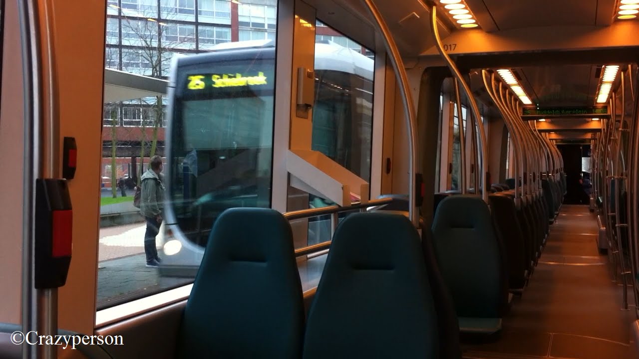 RET Tram wagen 2017, rit Vrijenburgerbos-Meerwede + Middeldijkerplein-Waterkant +Vertrek & doorkomst