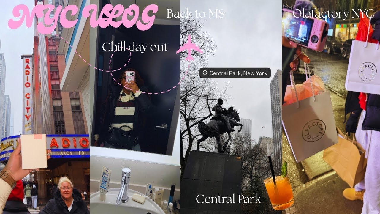 my boyfriend's birthday in NYC | snow days, shopping, new piercings, and more| WE GOT LOST??