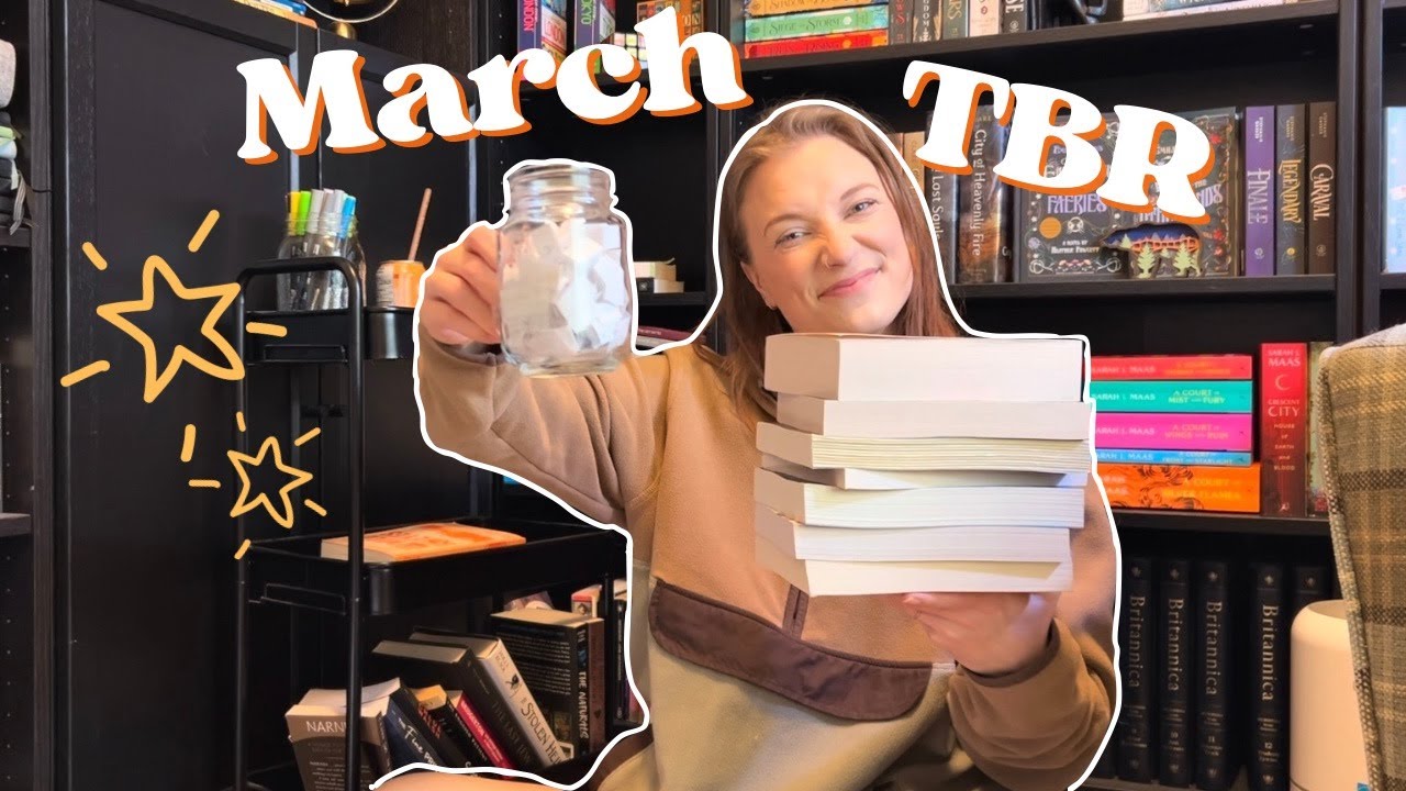 TBR Jar picks my March reads 🌼🫙