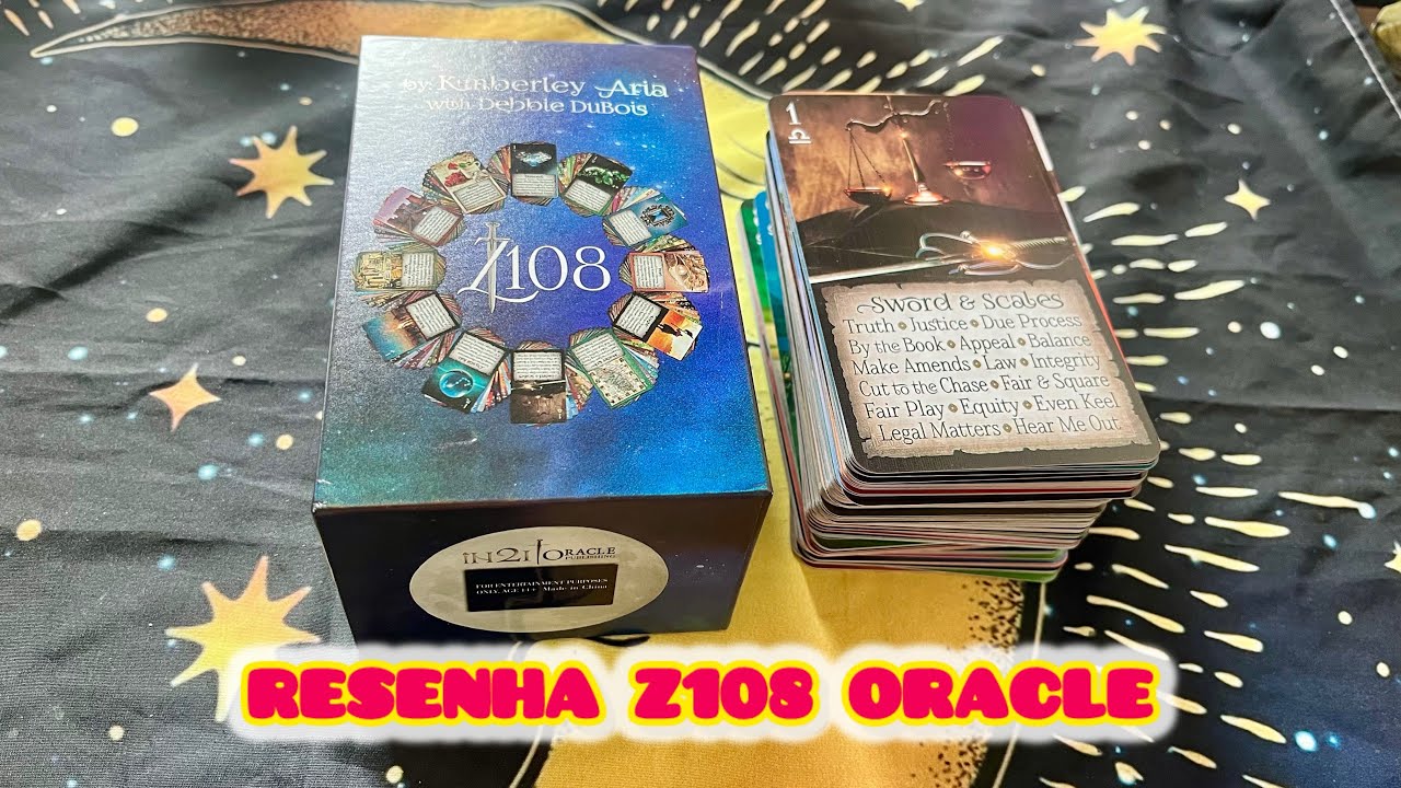 RESENHA Z108 ORACLE  #tarot #oracle #rewiew #unboxing #tarotreading #viral 