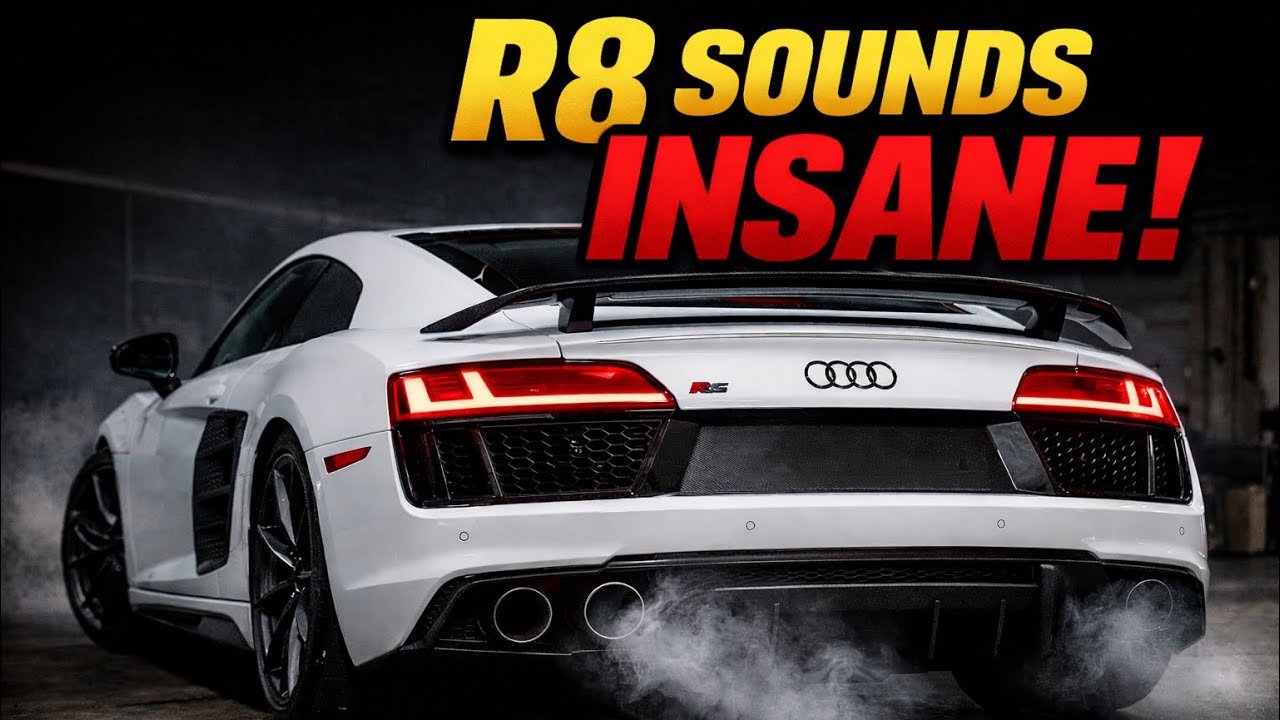 Straight Piping the R8! 
