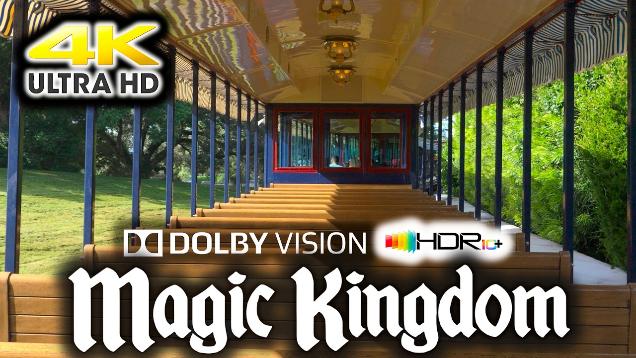 First Train of The Day at Disney World Magic Kingdom