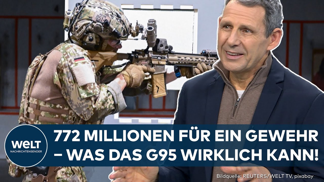 BUNDESWEHR: Neues Sturmgewehr G95! Robust, pr&auml;zise, kampfbereit!