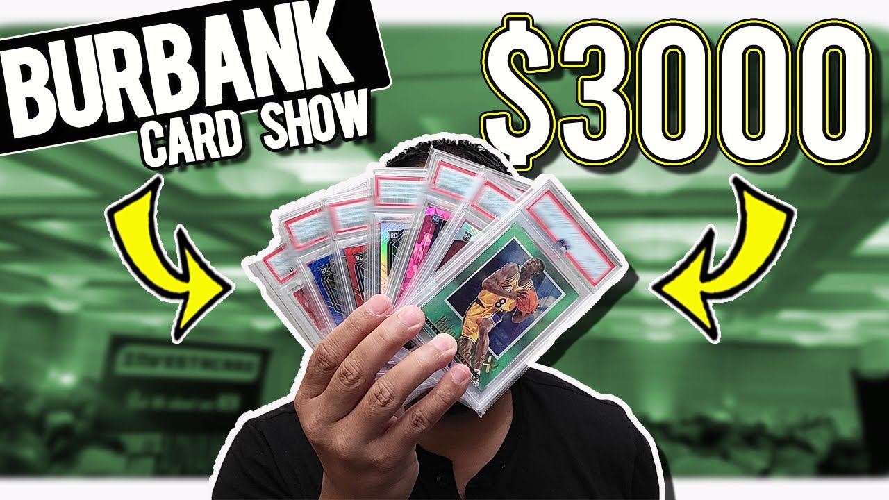 Burbank Card Show: The Best Sports Card Show Experience! Sports Card Hunting on another Level!