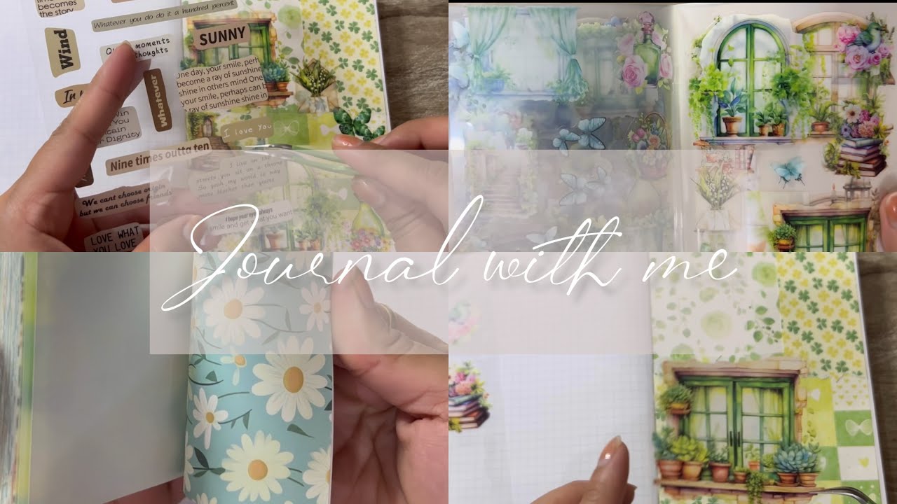 ASMR 📗✨|| Journal with me 🦋|| Dreamora #dreamora #scrapbooking #lifeisbutadream #journaling 