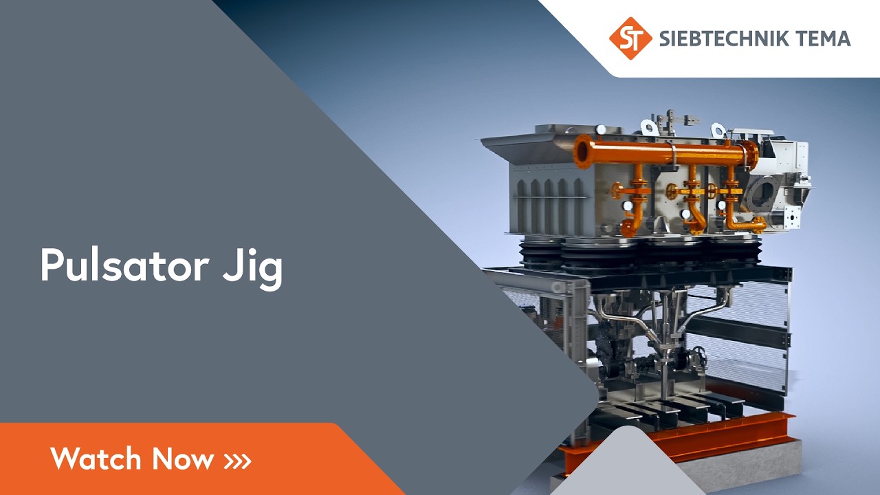 SIEBTECHNIK TEMA Pulsator jig