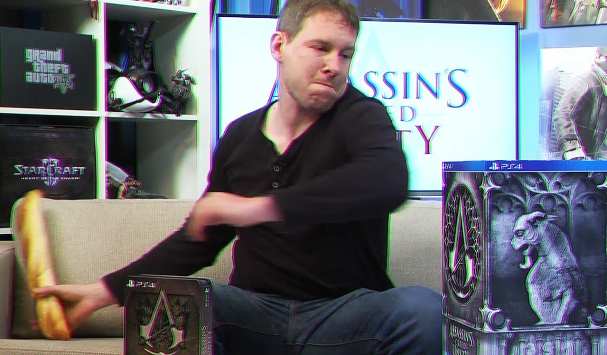 Assassin's Creed Unity Collector's Edition mit Baguette verhauen - Unboxing der Notre-Dame-Edition