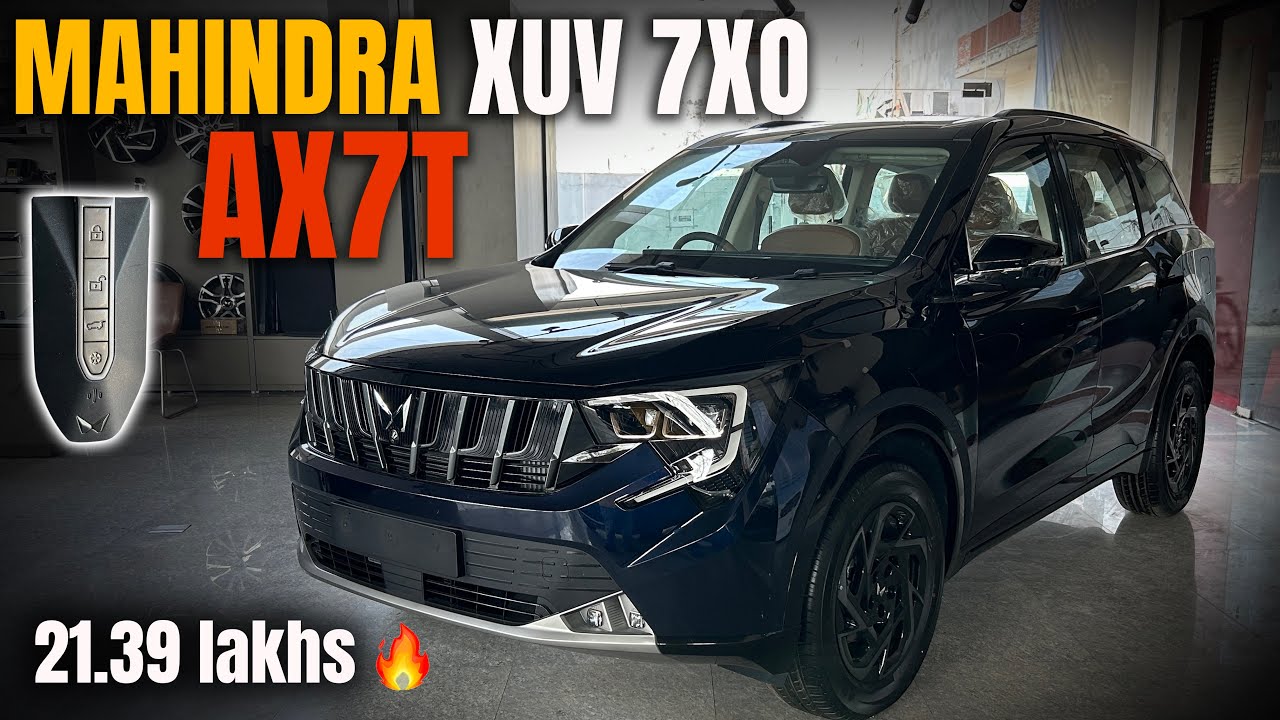 MAHINDRA NEW XUV 7XO AX7T 2026🔥 MAHINDRA XUV 7XO SECOND TOP MODEL PRICE #mahindra #mahindraxuv7xo 