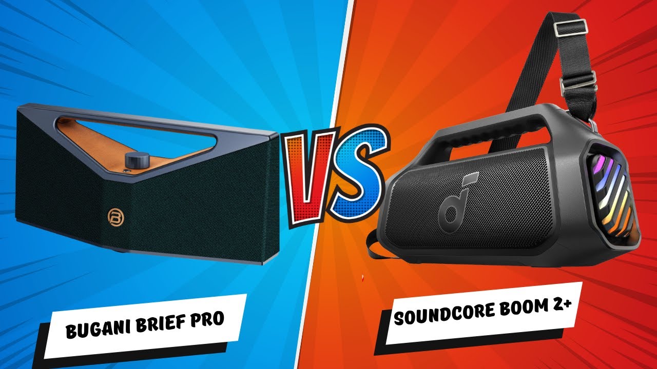 Soundcore Boom 2+ vs Bugani Brief Pro - po co przepłacać za słabiej grający głośnik? / blind-test