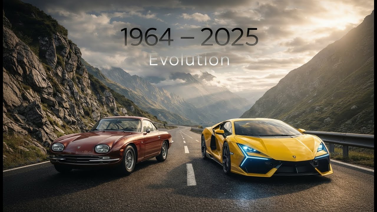 Lamborghini Evolution (1964–2025) | Every Model in Order