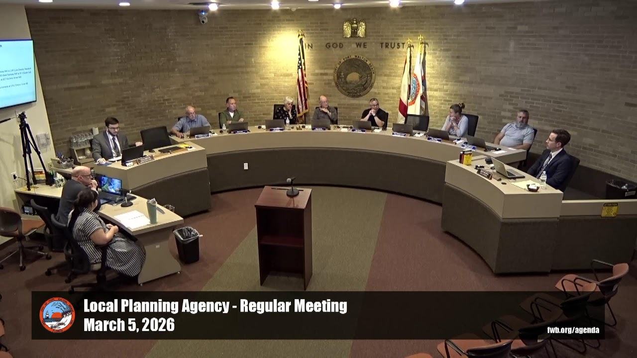 March 5, 2026 - Local Planning Agency - Regular Meeting