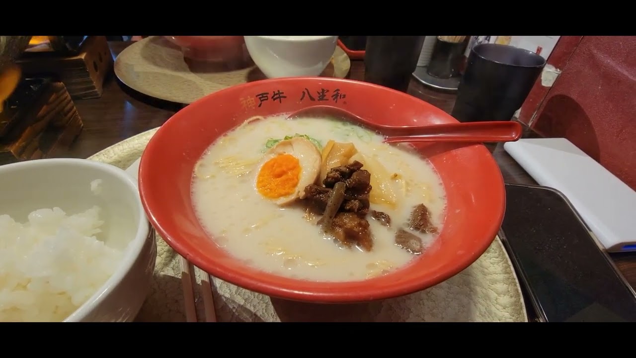 The best Kobe Beef Ramen in Kobe