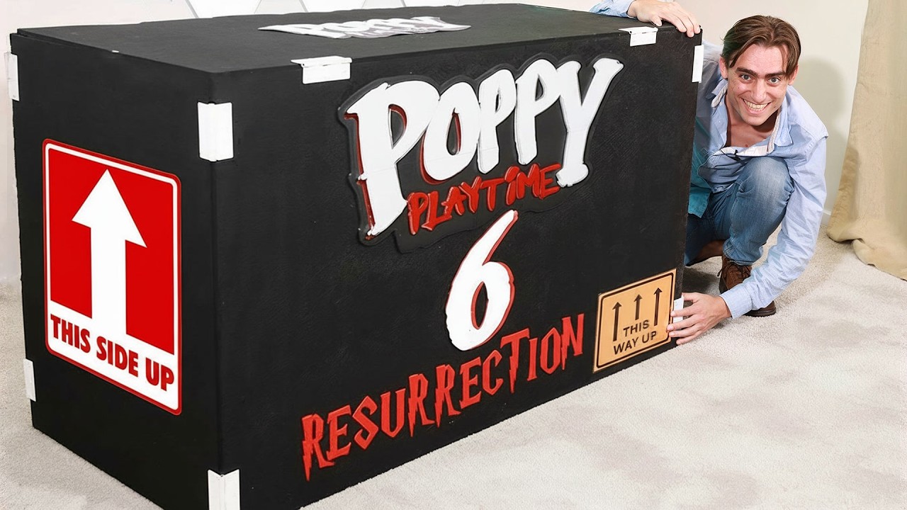 Unboxing Pre-Release Poppy Playtime Chapter 6 Mystery Box!