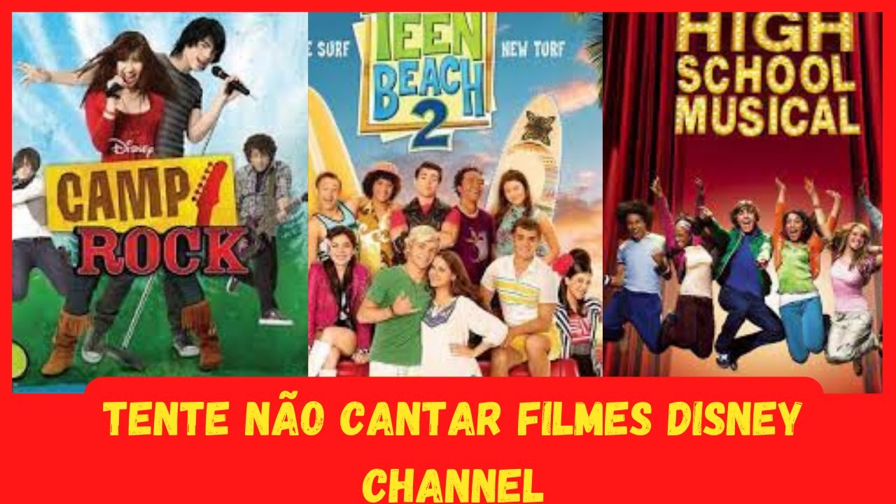 TENTE NÃO CANTAR MÚSICAS DISNEY CHANNEL(NÍVEL HARD)
