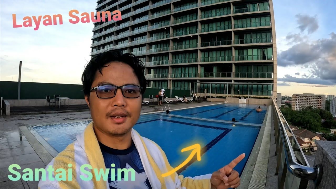 Swimming at Imperial Hotel, Kuching - August 2022 | Jagoi Heritage Trail Run (50km)