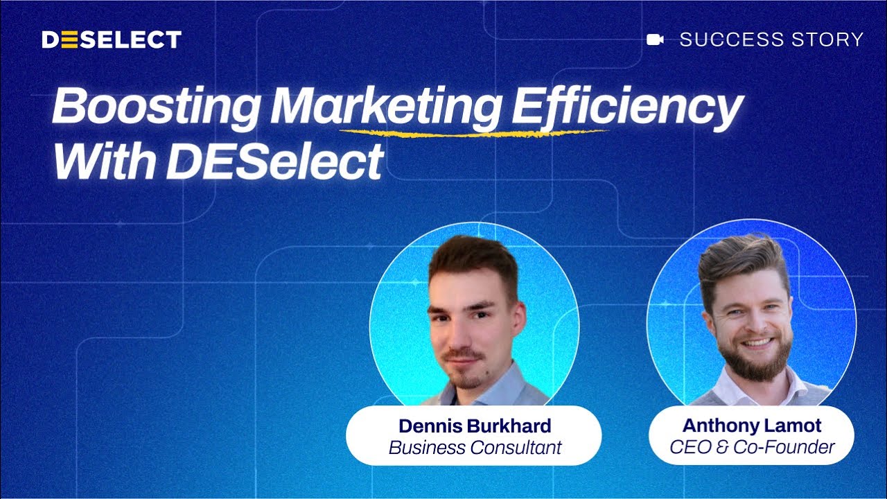 BASF’s Success Story: Boosting Marketing Efficiency with DESelect
