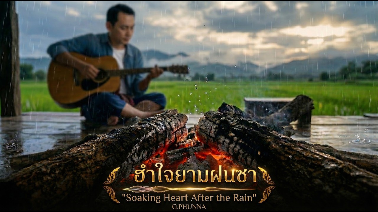 G.PHUNNA - ฮำใจยามฝนซา (Soaking Heart After the Rain) | Official Audio | Original Music