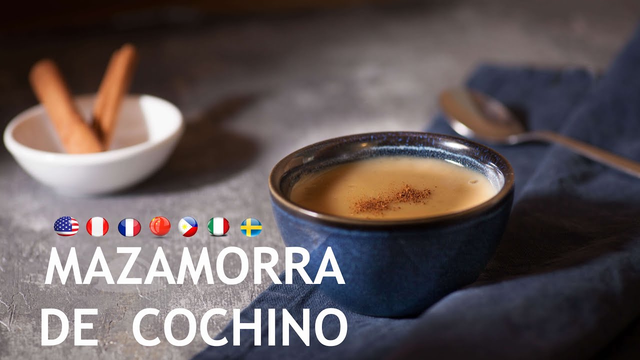 Mazamorra de Cochino Postre Peruano