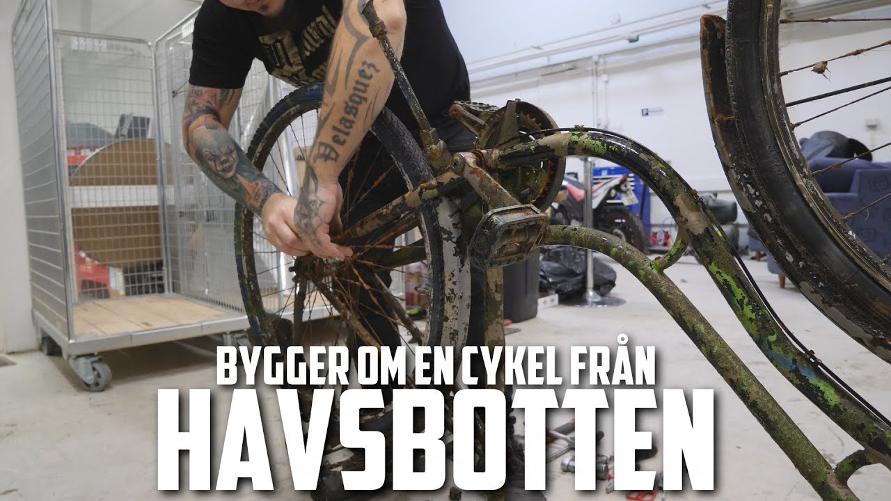 RENOVERAR EN CYKEL FRÅN HAVSBOTTEN