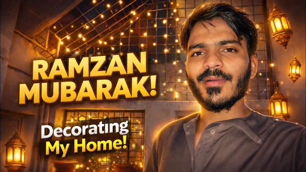 Ramadan Mubarak 🌙 Decorating My Home For Ramadan ❤️
