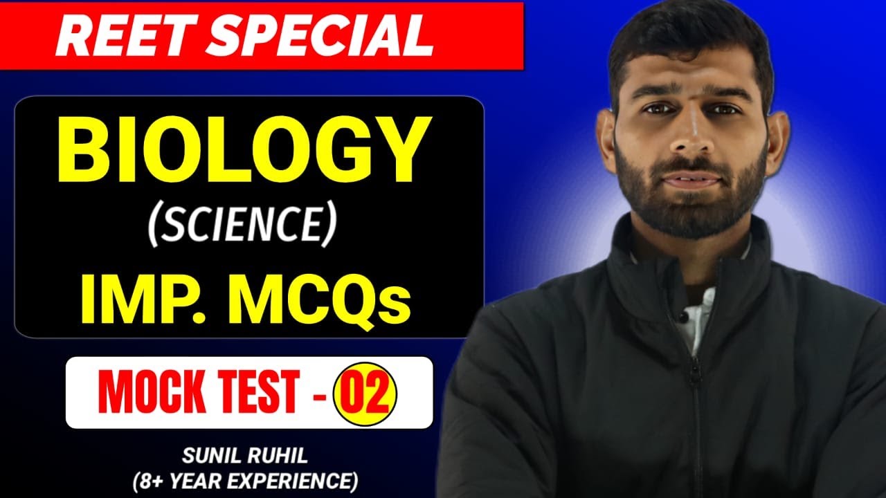 #2 REET BIOLOGY SPECIAL MCQs Series Mock 2 | Latest RSSB Pattern |Kalp Career Institute