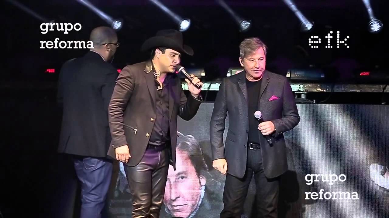 Julión Álvarez y Ricardo Montaner en el Auditorio Telmex 2015