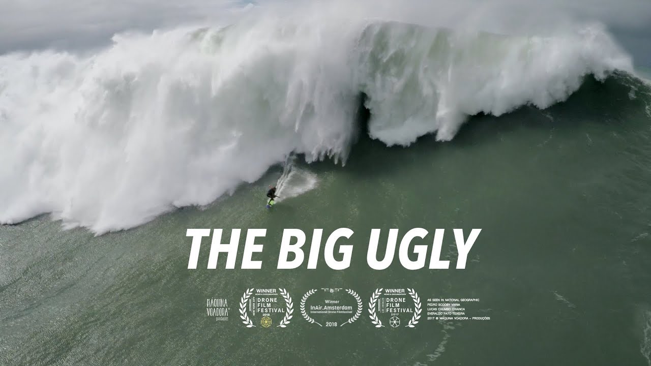 The Big Ugly - Dramatic Rescue of a Fallen Big Wave Surfer - #Drone - Nazar&eacute;, Portugal