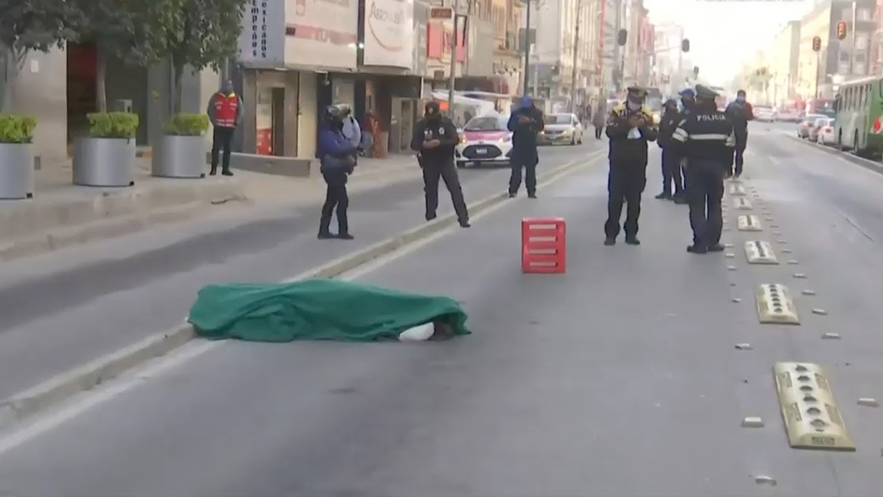 Muere persona en situaci&oacute;n de calle sobre Avenida Balderas