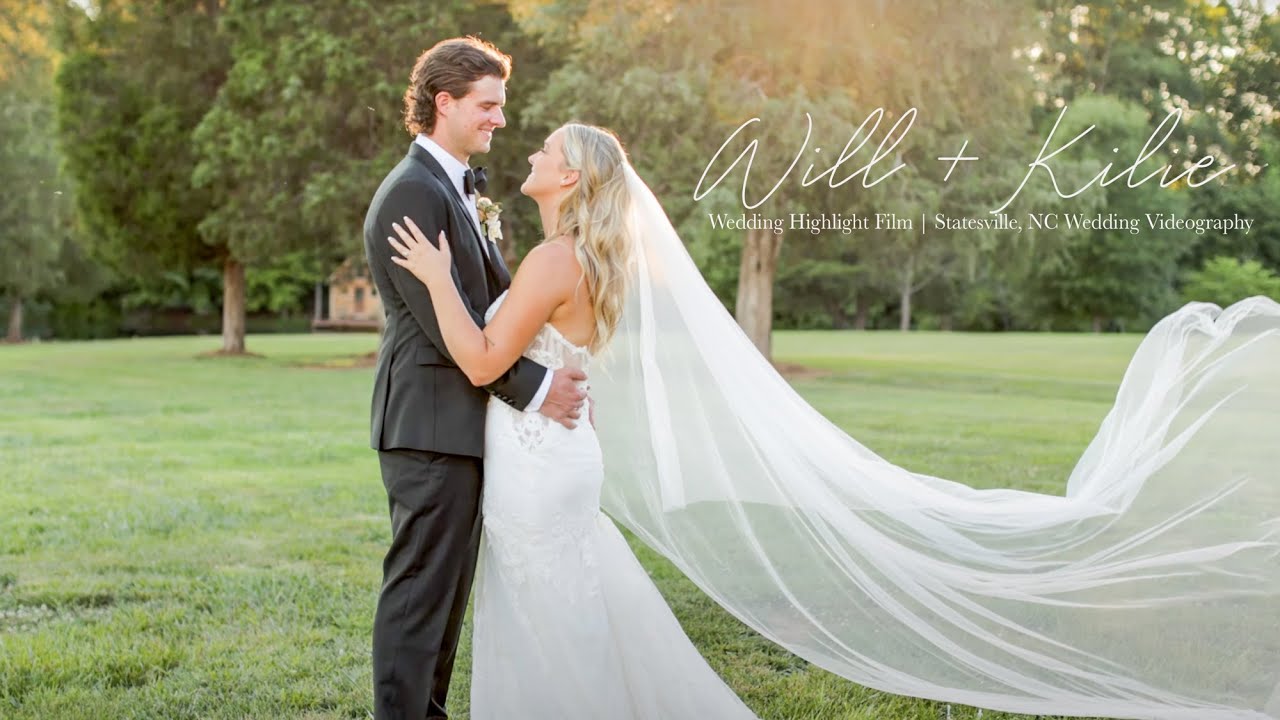 Will & Kilie | Kinsleeshop Farm | Statesville, NC Wedding Videographer