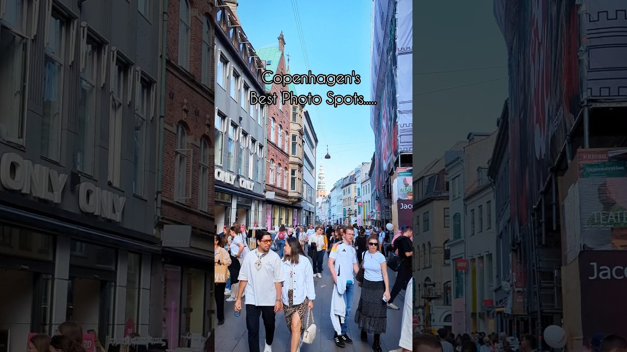 Copenhagen's Best Photo Spots. Part 7: Str&oslash;get📍 #copenhagen #denmark #travelguide #str&oslash;get #travel