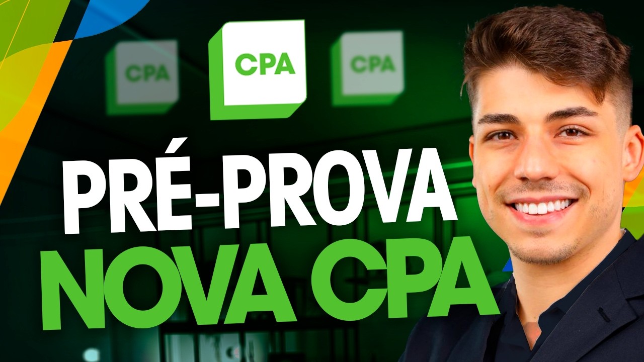 PRÉ-PROVA NOVA CPA 2026 🔴 AO VIVO