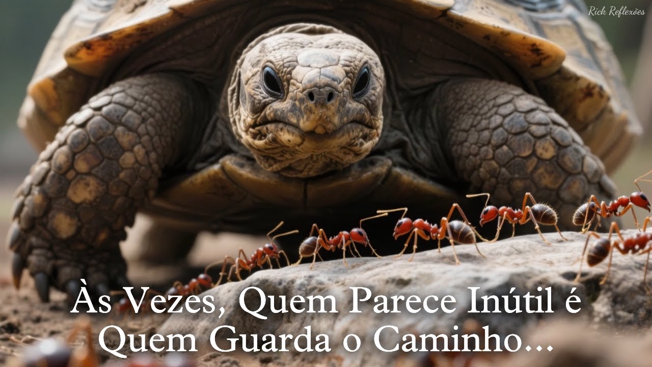 A Tartaruga e as Formigas | Uma linda reflexão de vida