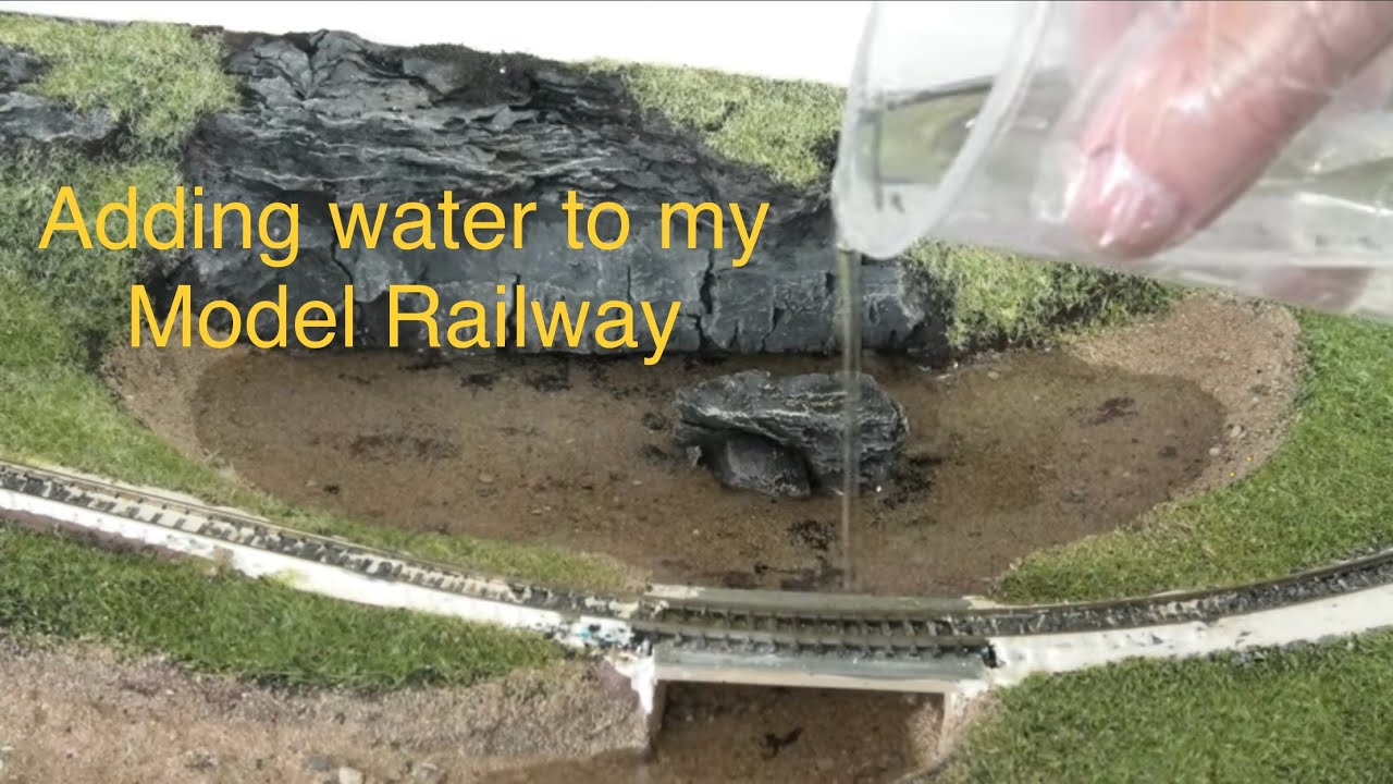 Adding Realistic Deep Clear Water to a Model Railway