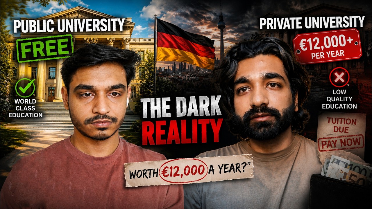 Watch This Before Going To Germany || Private vs Public Universities