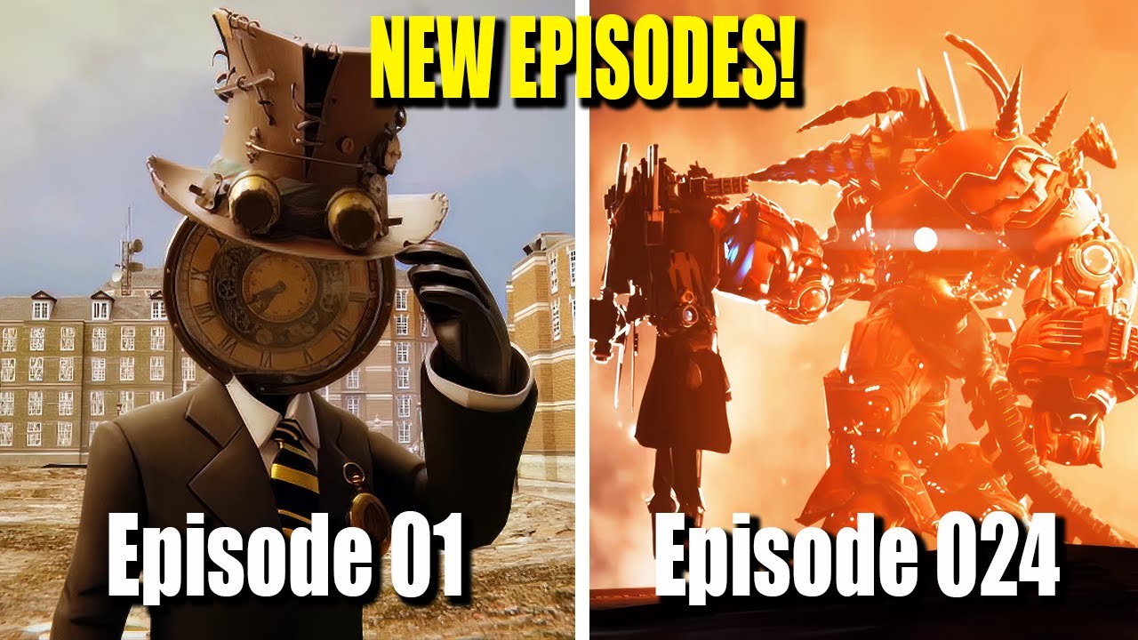skibidi toilet multiverse 01-024 ALL Episodes REACTION