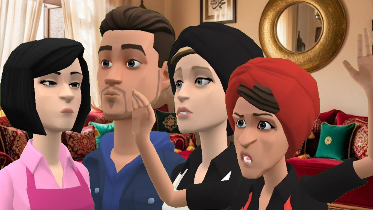 هديل و جميلة جاهم تسمم ومحجوبة تخلعات😰 ولنوفل صونات😱