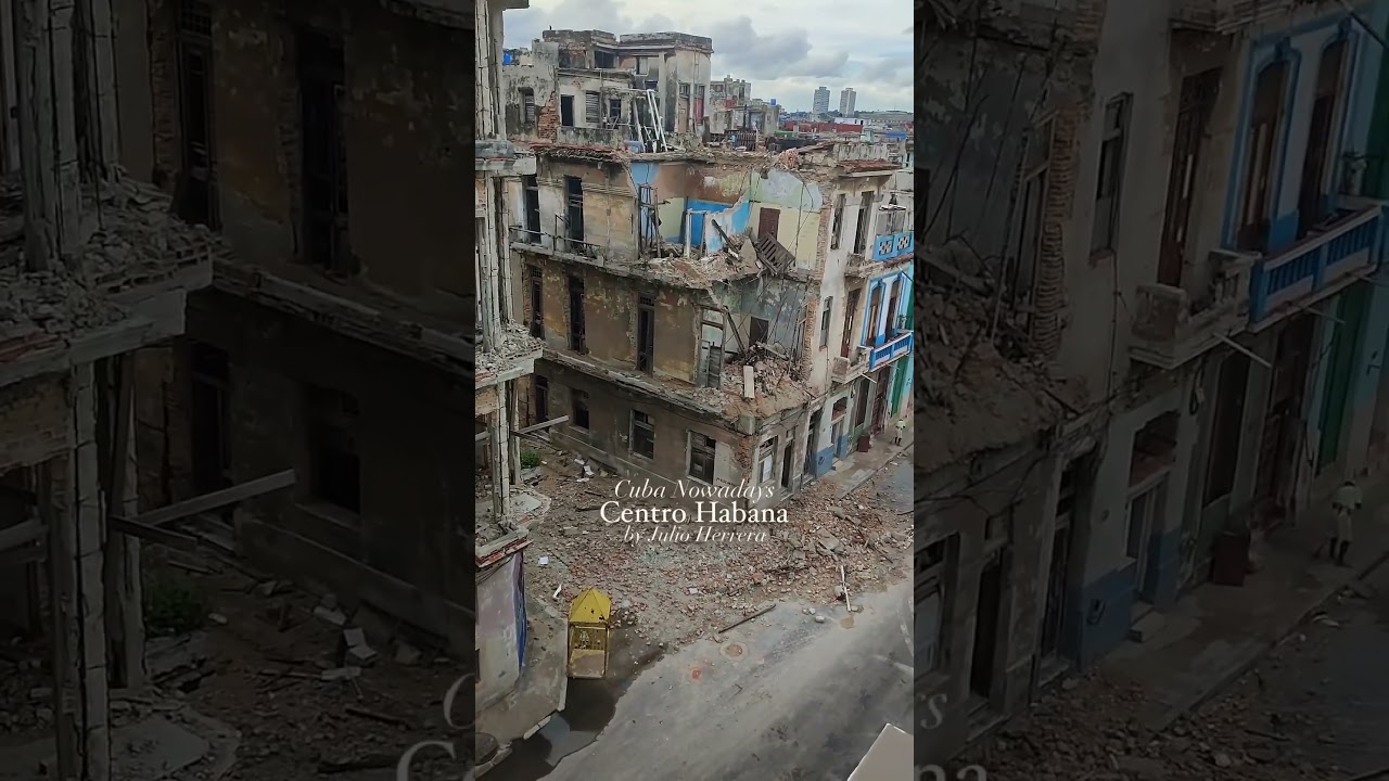 Derrumbe Centro Habana #cuba #cuban #cubanos #lahabana #shortvideo #decay #cubahoy